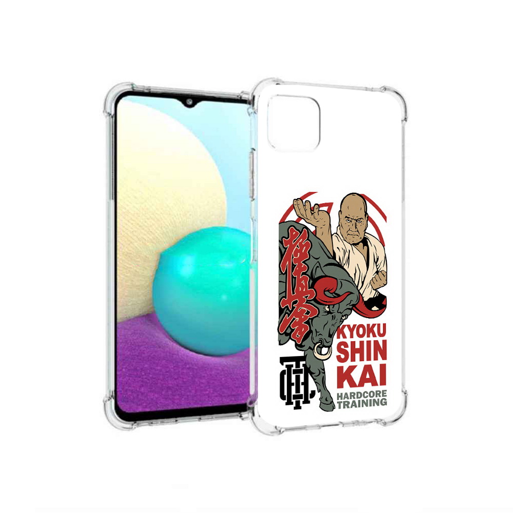 

Чехол MyPads Tocco для Samsung Galaxy A22 единоборства рисунок, Прозрачный, Tocco