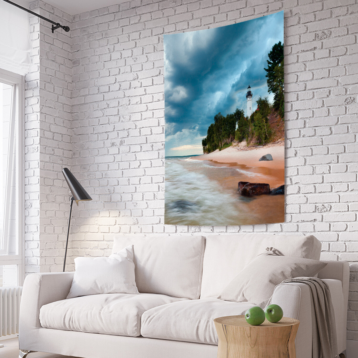 

Вертикальное фотопанно на стену JoyArty Лесной маяк 150x200 см, Лесной маяк
