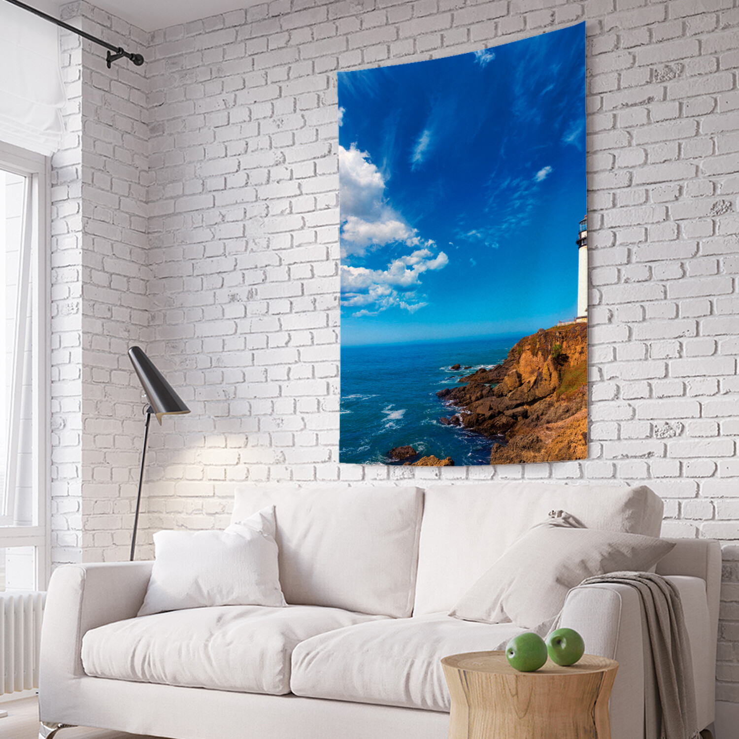 

Вертикальное фотопанно на стену JoyArty Дом у маяка 150x200 см, Дом у маяка