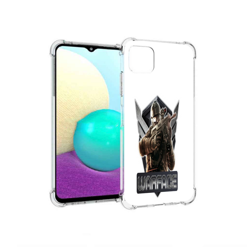 

Чехол MyPads Tocco для Samsung Galaxy A22 игра про войну, Прозрачный, Tocco