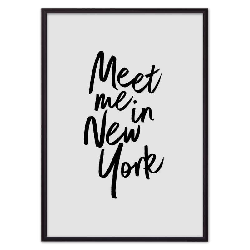 

Постер в рамке Встреча в Нью-Йорке 40х60 см, Дом Корлеоне