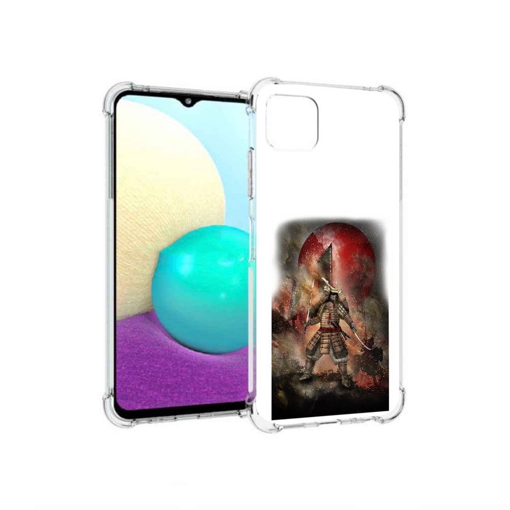 

Чехол MyPads Tocco для Samsung Galaxy A22 китайскийвоин, Прозрачный, Tocco