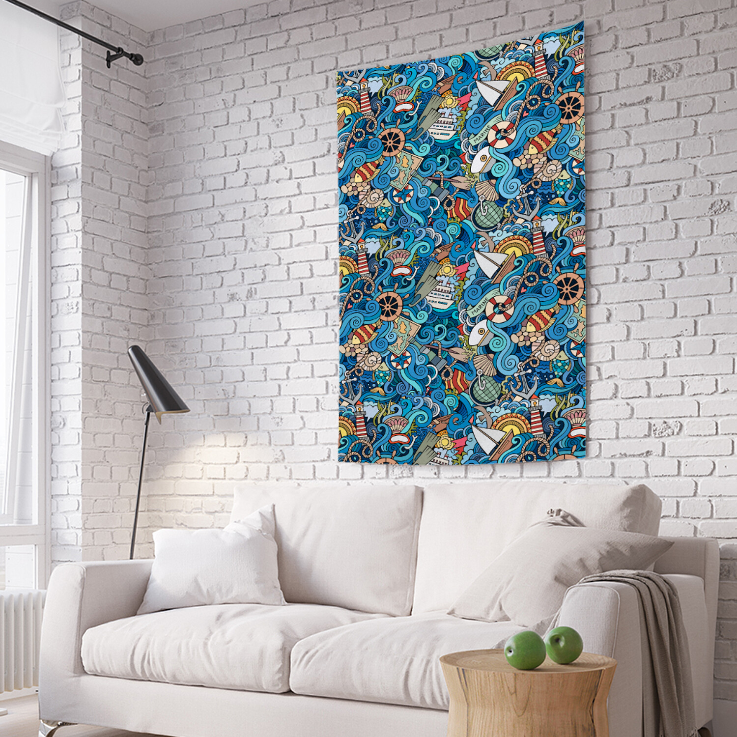 

Вертикальное фотопанно на стену JoyArty Морские стихи 150x200 см, Морские стихи