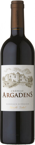 

Вино Sichel, "Chateau Argadens" Rouge, Bordeaux Superieur AOC, 2016, 0,75 л