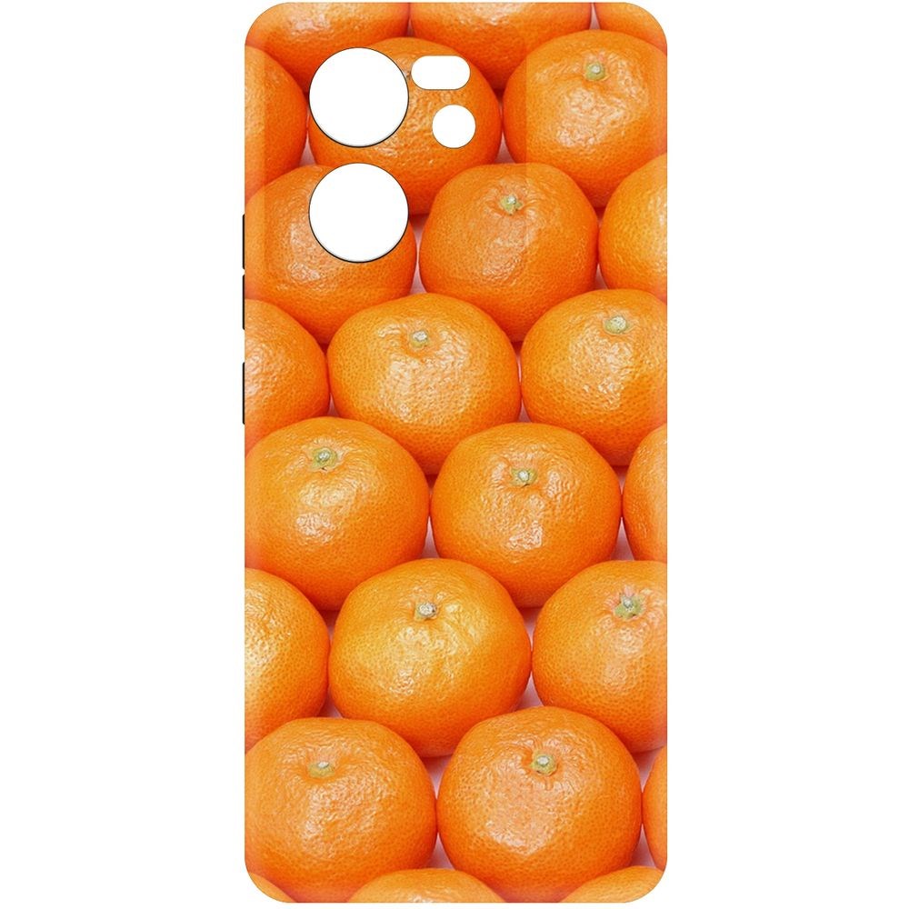 

Чехол-накладка Krutoff Soft Case Мандаринки для Xiaomi 13T черный