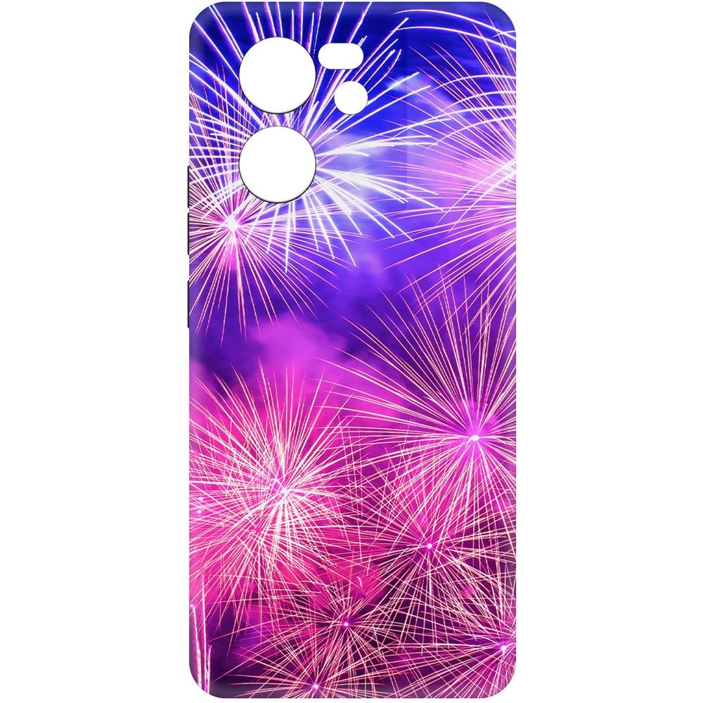 

Чехол-накладка Krutoff Soft Case Салют для Xiaomi 13T черный