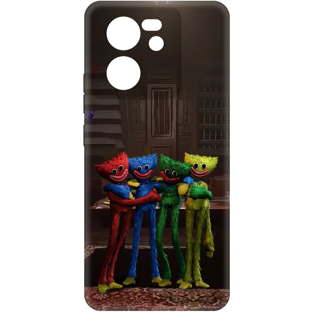 

Чехол-накладка Krutoff Soft Case Хаги Ваги - Мини-Хаги для Xiaomi 13T Pro черный