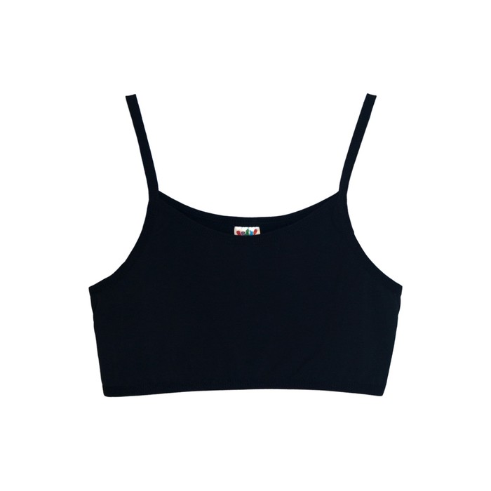 

Майка (бразильетка) для девочки А.21183, цвет чёрный, рост 152-158 см