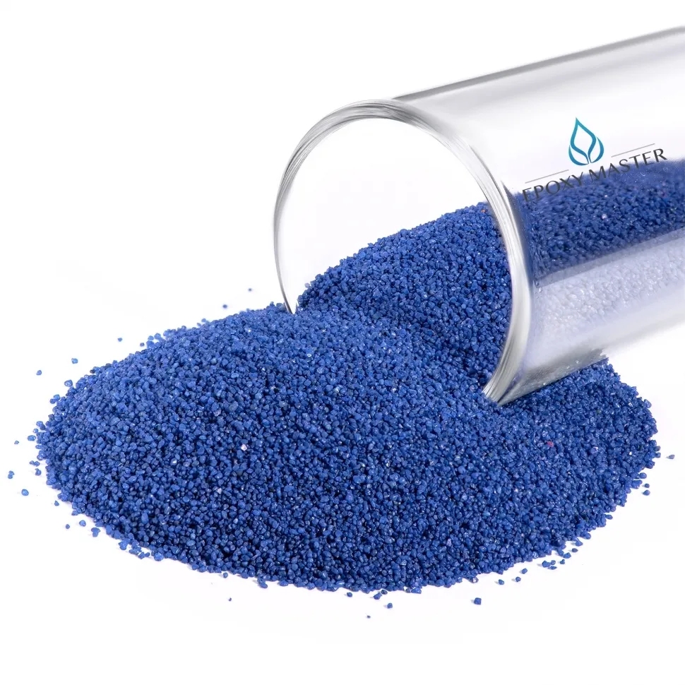 

Кварцевый песок EPOXYMASTER синий, 100г, синий