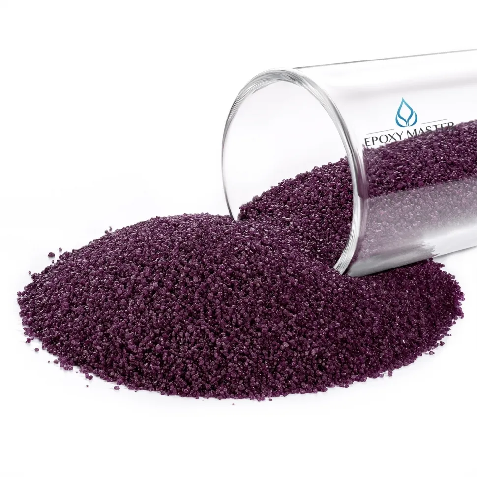 

Кварцевый песок EPOXYMASTER фиолетовый, 100г, фиолетовый