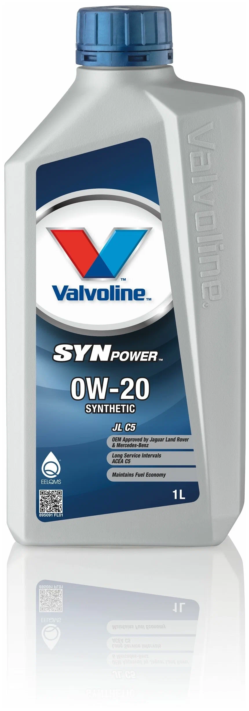 фото Масло моторное valvoline synpower jl c5 0w-20 1 л 895091