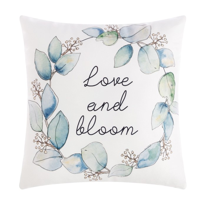 

Подушка Этель "Love and bloom" 40х40 см, 100% п/э, Flower mood