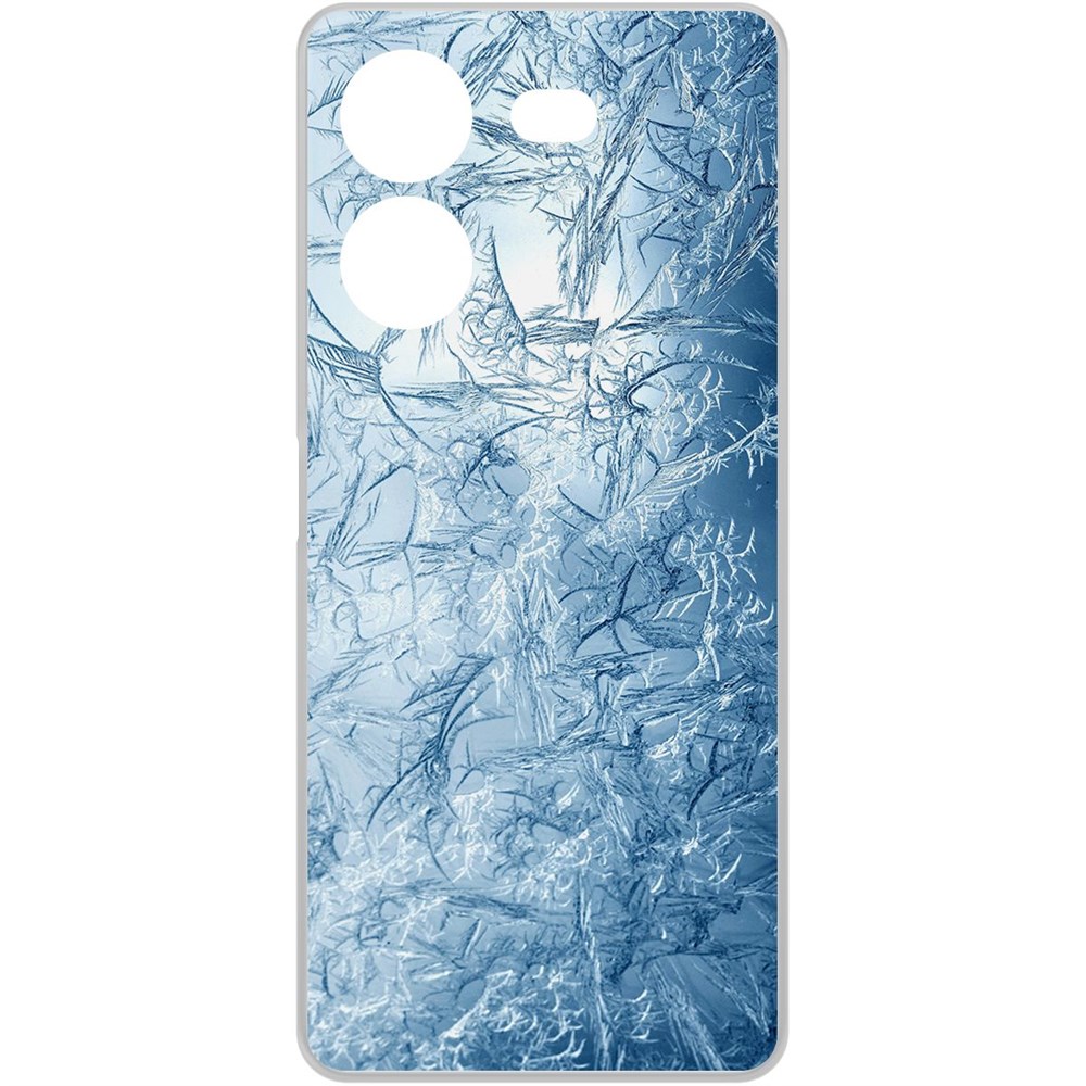 

Чехол-накладка Krutoff Clear Case Лед для TECNO Pova 5 Pro, Прозрачный