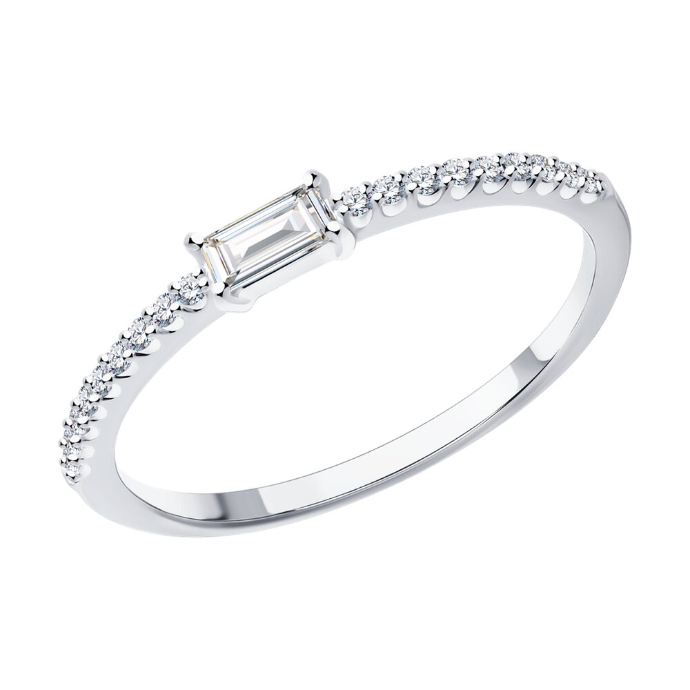 

Кольцо из золота р. 16 SOKOLOV 1012480-3, бриллиант, 1012480-3