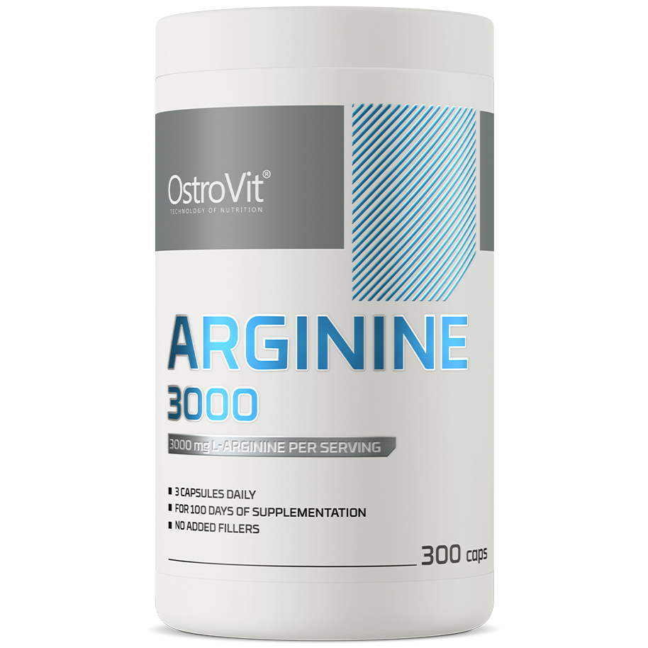 Л-Аргинин OstroVit Arginine 3000 mg - 300 капсул 2309₽