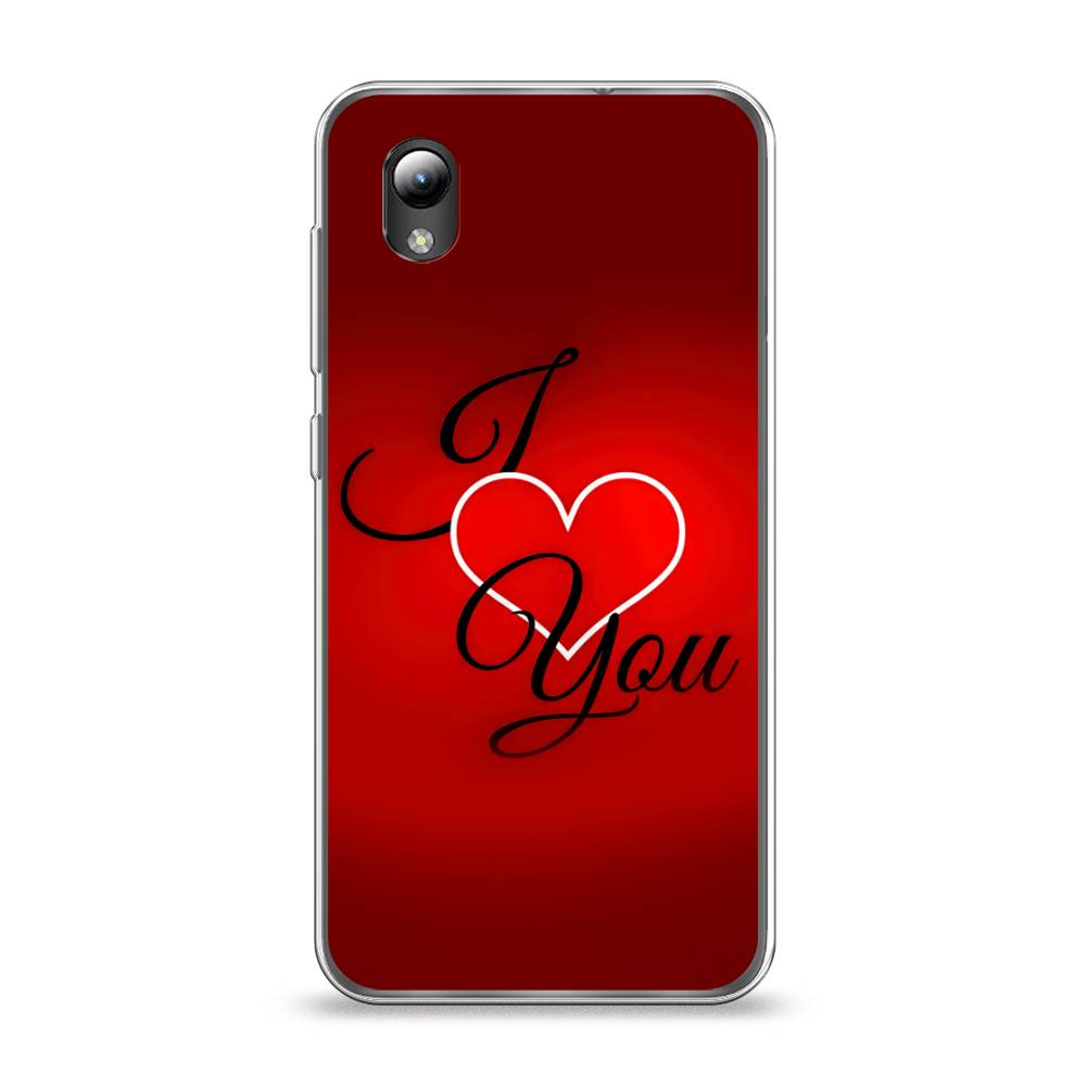 

Чехол Awog на ZTE Blade A3 (2019) / ЗТЕ Блэйд A3 (2019) "I love you 3", Разноцветный, 132950-6