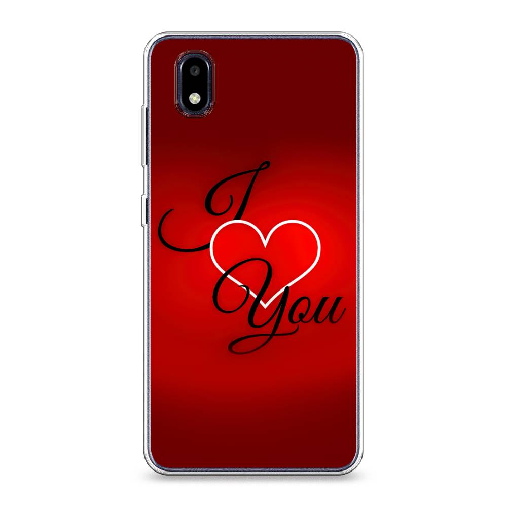 

Чехол Awog на ZTE Blade A3 (2020) / ЗТЕ Блэйд A3 (2020) "I love you 3", Разноцветный, 133650-6
