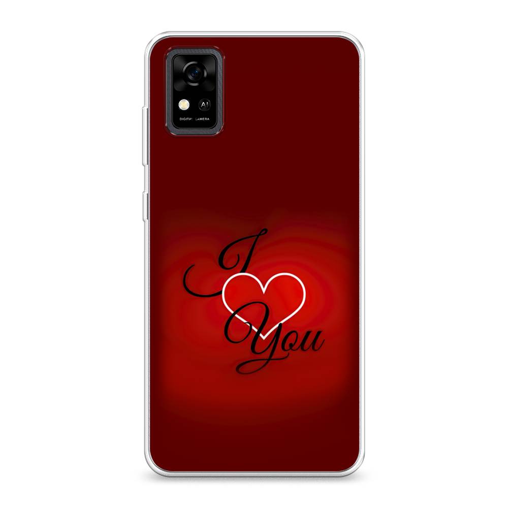 

Чехол Awog на ZTE Blade A31 / ЗТЕ Блэйд A31 "I love you 3", Разноцветный, 134650-6