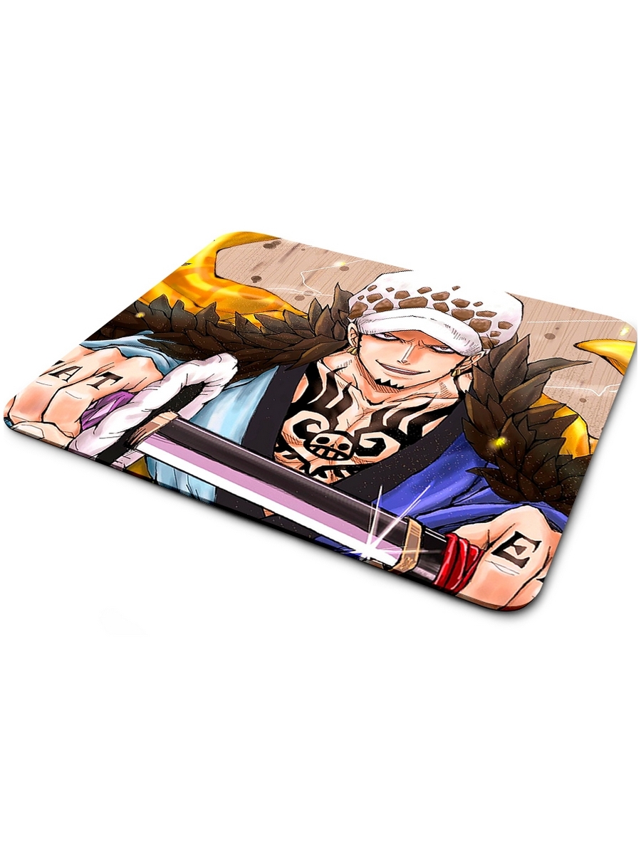 фото Коврик для мыши trafalgar law one piece drabs