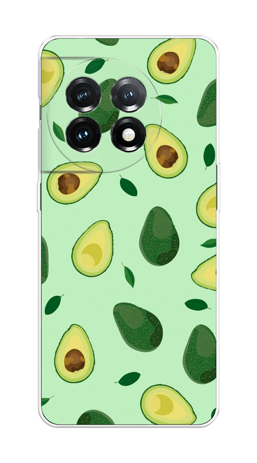 

Чехол на OnePlus 11 "Blue avocado", Коричневый;зеленый, 153650-1