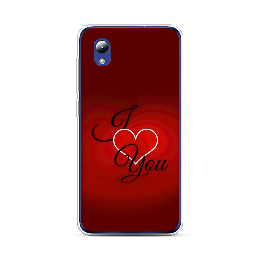 

Чехол Awog на ZTE Blade A31 Lite / ЗТЕ Блэйд A31 Lite "I love you 3", Разноцветный, 134750-6