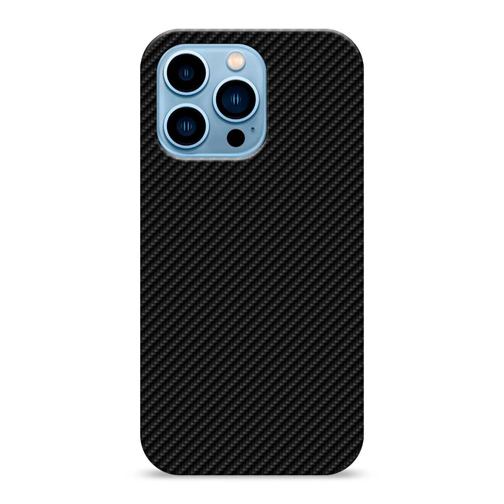 

Пластиковый чехол "Черный карбон" на Apple iPhone 13 Pro, 14320-2