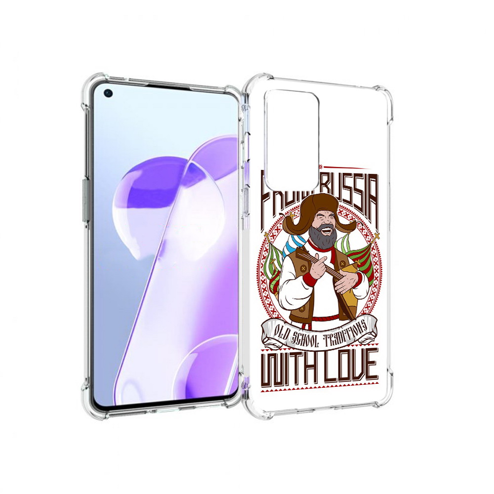 

Чехол MyPads Tocco для OnePlus 9RT русский мужчина (PT172016.131.590), Прозрачный, Tocco