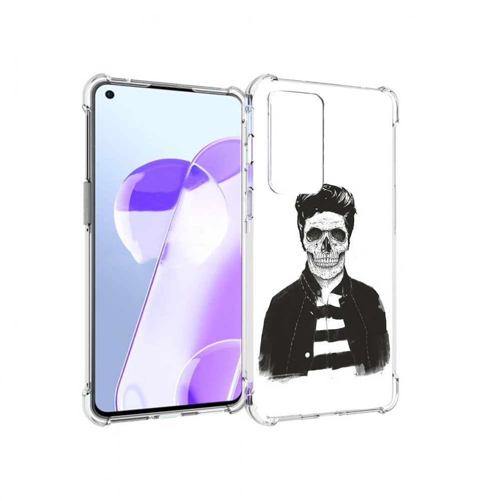 

Чехол MyPads Tocco для OnePlus 9RT скелет (PT172016.131.604), Прозрачный, Tocco