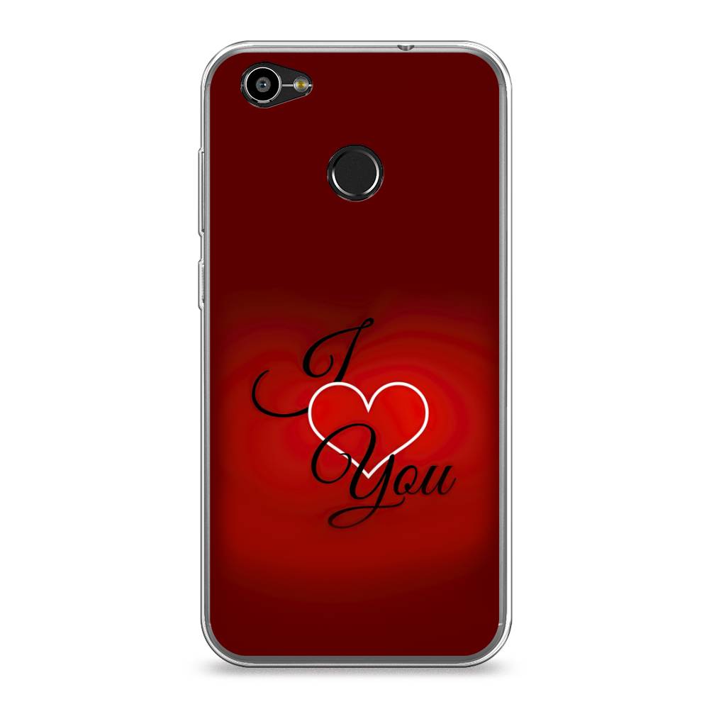 

Чехол Awog на ZTE Blade A6 / ЗТЕ Блэйд A6 "I love you 3", 132350-6
