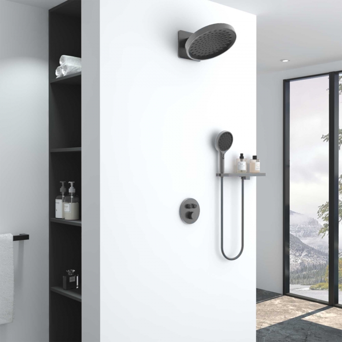 

Душевая система Vincea Inspire VSFW-3I22MT3RGM, Серый