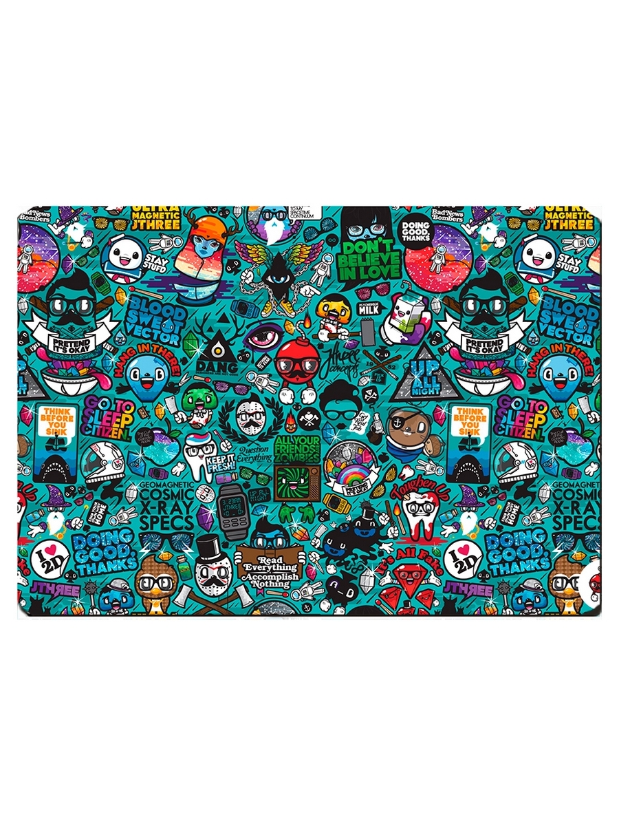 фото Игровой коврик для мыши stickers, разные игровые стикеры drabs