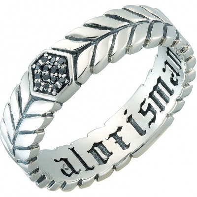 

Кольцо из серебра с фианитом р. 19 ALORIS Кольцо 2026Кцч, Кольцо 2026Кцч