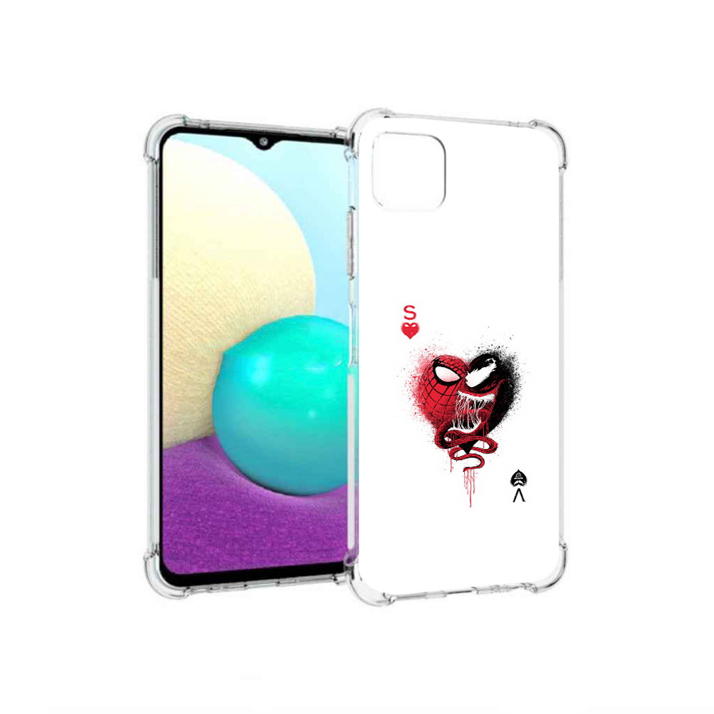 

Чехол MyPads Tocco для Samsung Galaxy A22 Веном, Прозрачный, Tocco