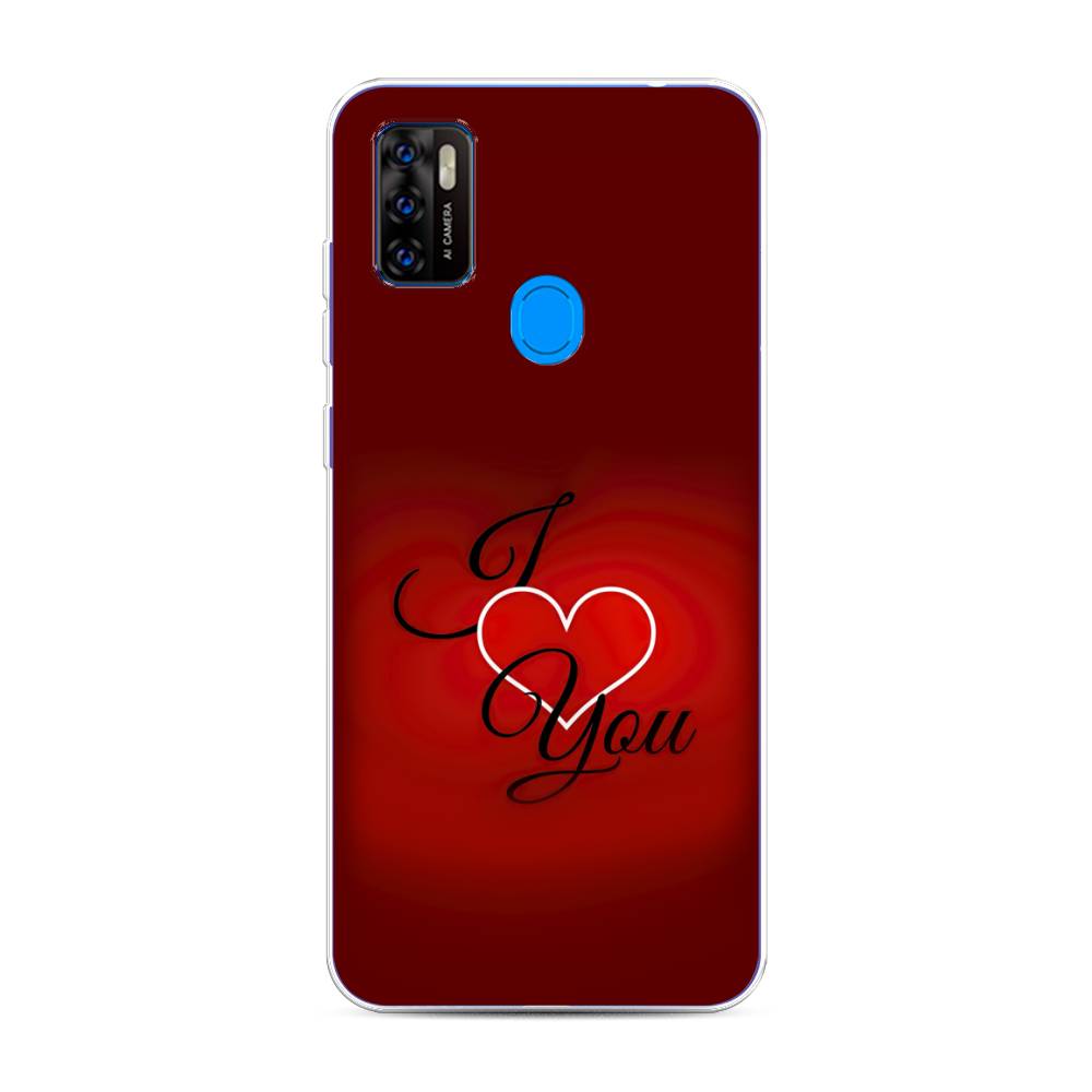 

Чехол Awog на ZTE Blade A7s 2020 / ЗТЕ Блэйд A7s 2020 "I love you 3", Разноцветный, 133950-6