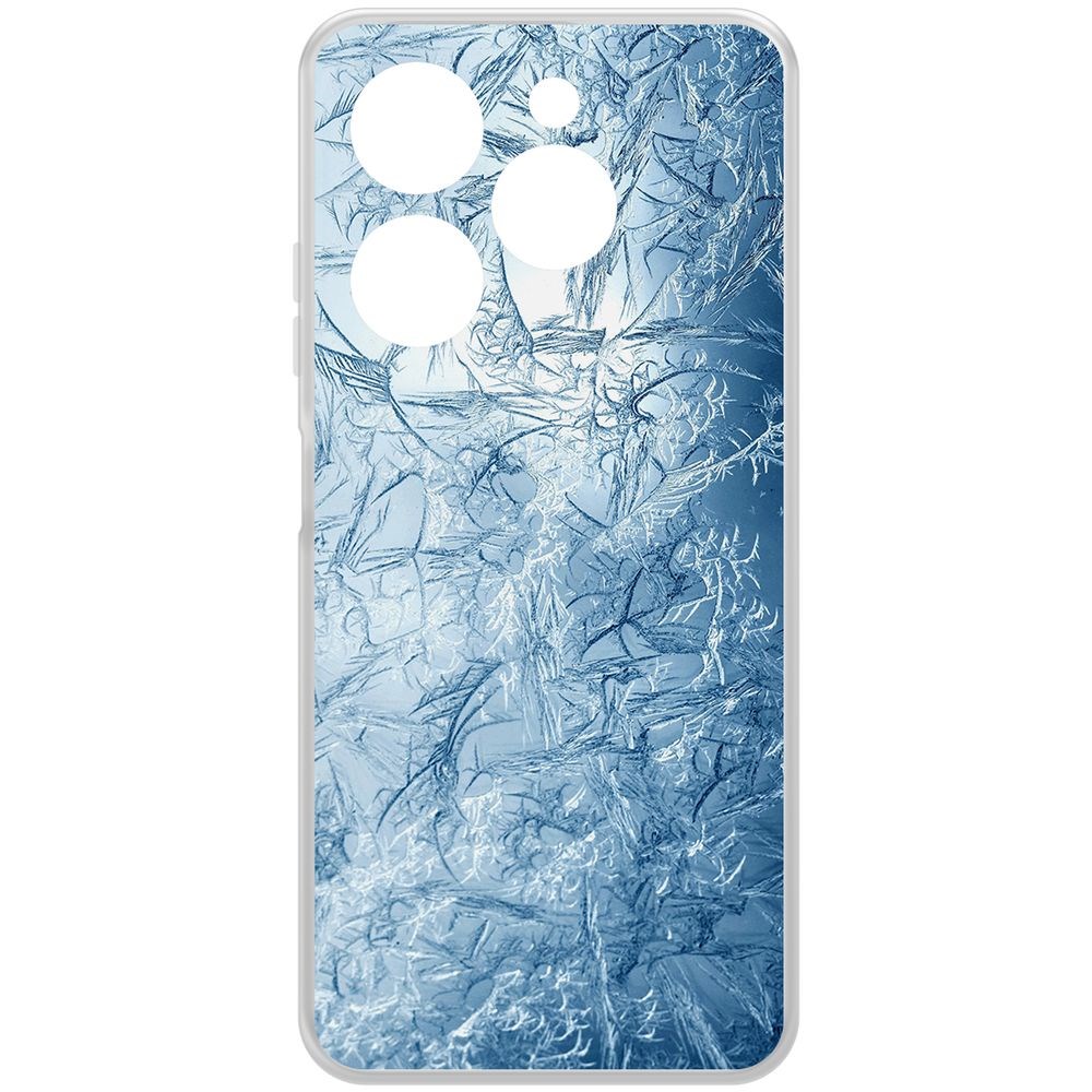 

Чехол-накладка Krutoff Clear Case Лед для INFINIX Hot 40i, Прозрачный