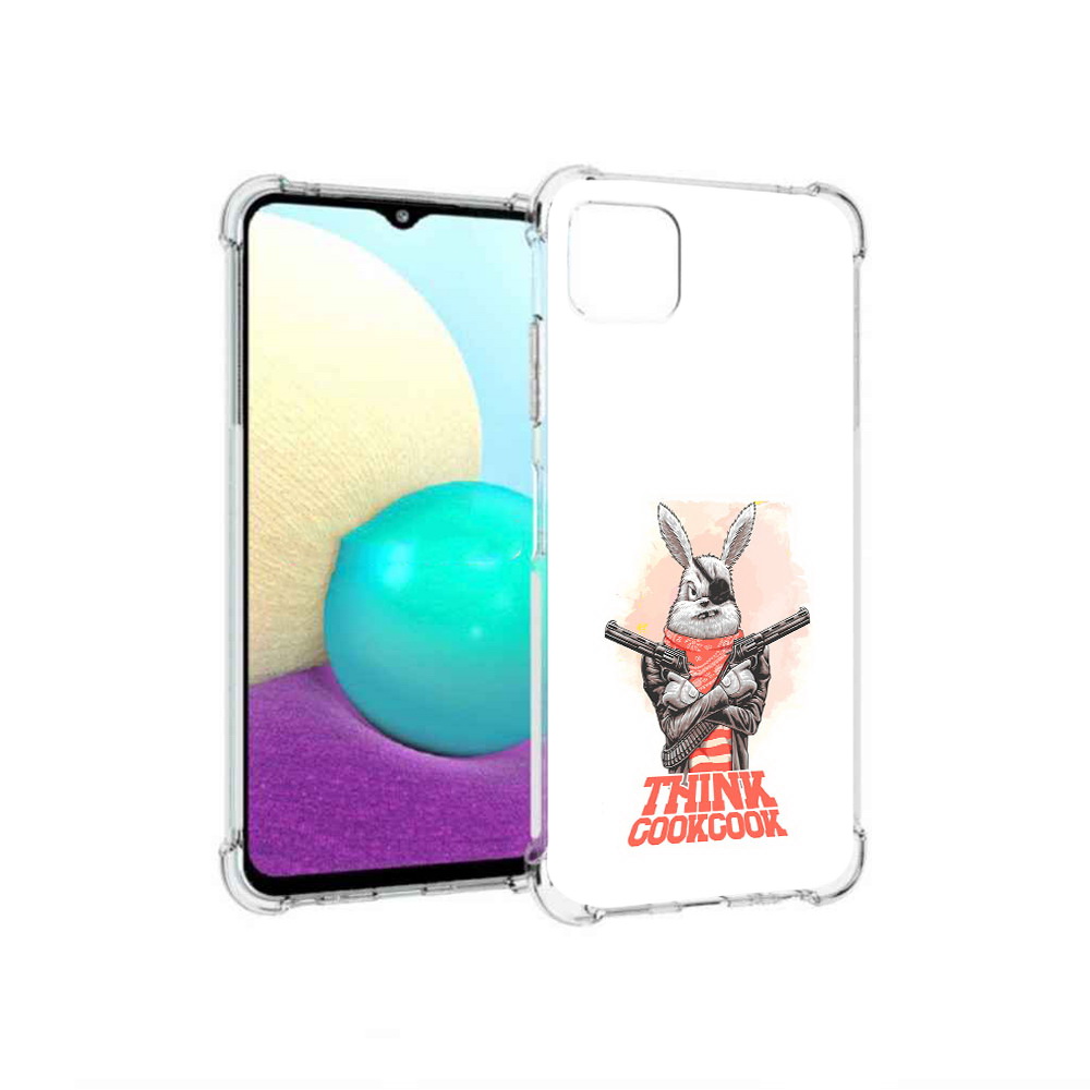 Чехол MyPads Tocco для Samsung Galaxy A22 кролик пират