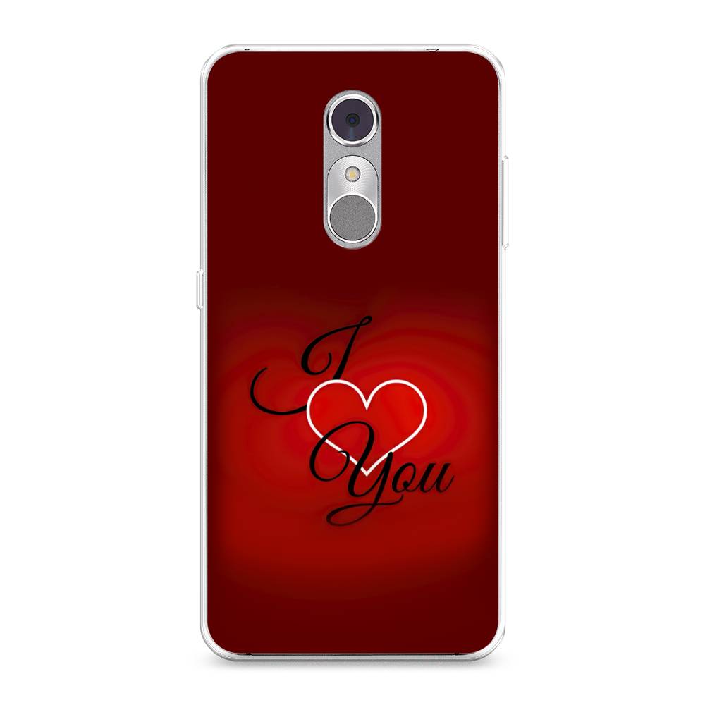 

Чехол Awog на ZTE Blade A910 / ЗТЕ Блэйд A910 "I love you 3", Разноцветный, 131850-6
