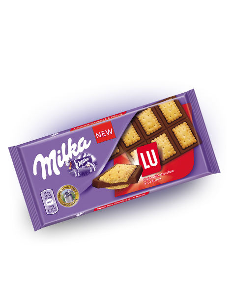 Milka LU 87 грамм Упаковка 18 шт