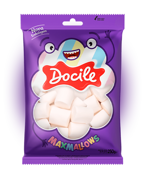 

Зефир Docile Maxmallows Трубочки ванильные 250 гр Упаковка 12 шт