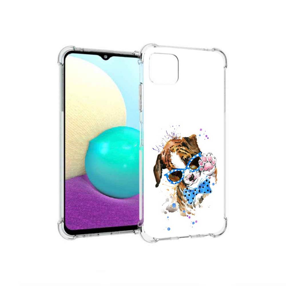 

Чехол MyPads Tocco для Samsung Galaxy A22 лапочка, Прозрачный, Tocco