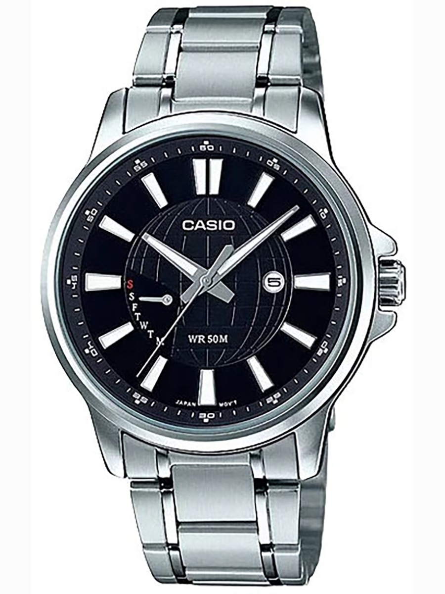 фото Наручные часы мужские casio mtp-e137d-1a