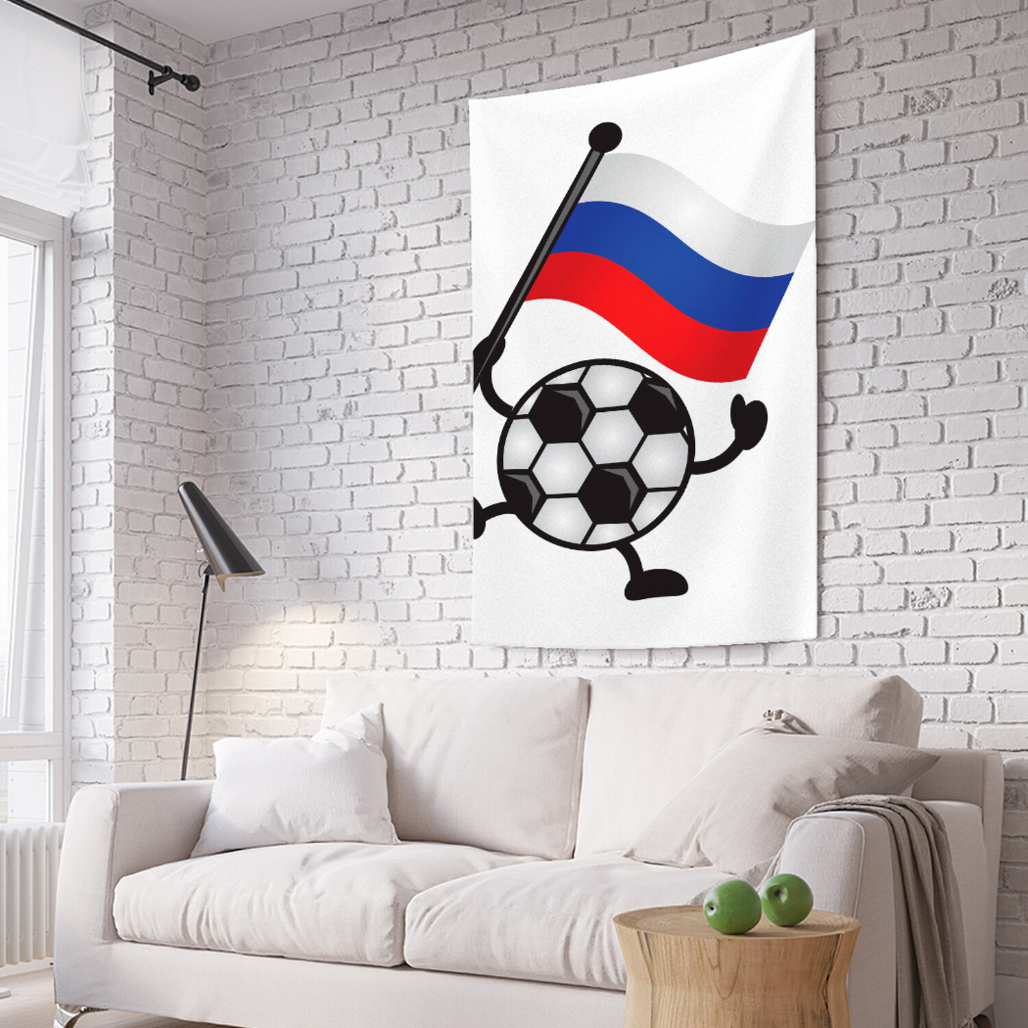 

Вертикальное фотопанно на стену JoyArty Российский футбол 150x200 см, Российский футбол