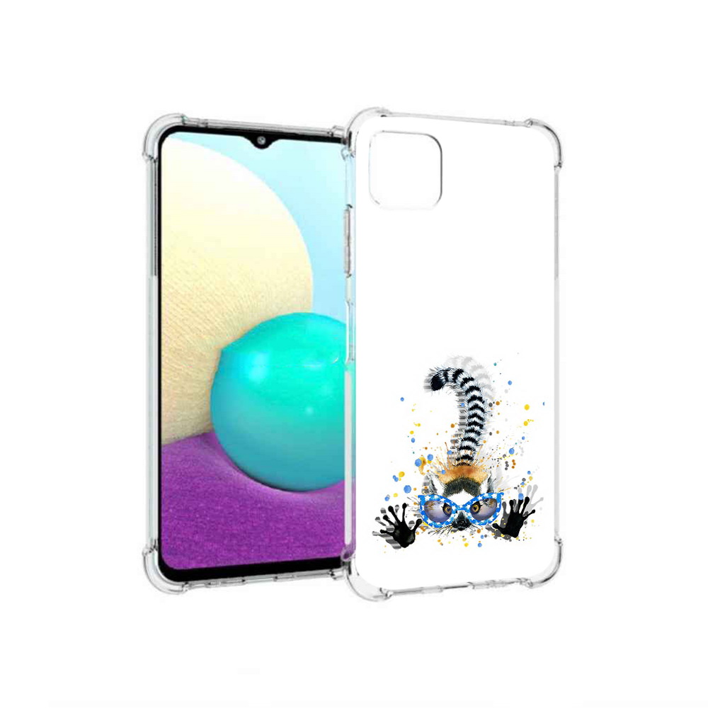 

Чехол MyPads Tocco для Samsung Galaxy A22 лямур, Прозрачный, Tocco