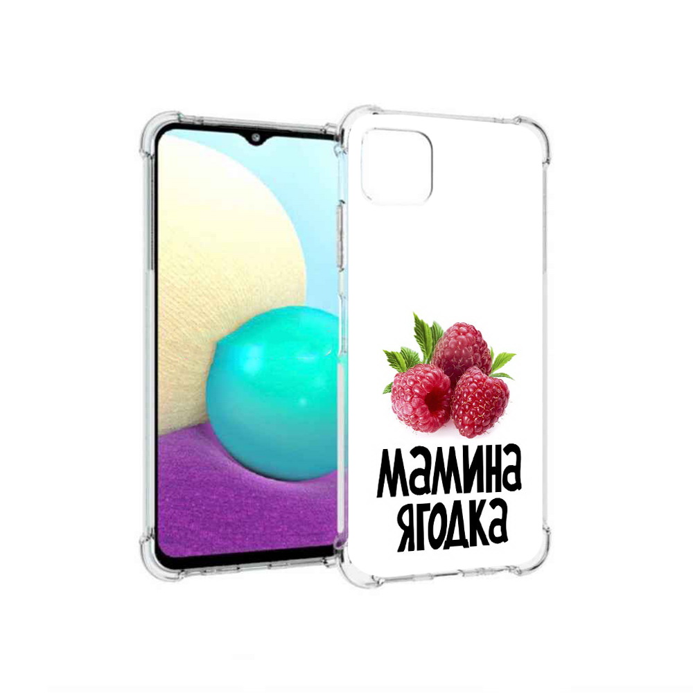 

Чехол MyPads Tocco для Samsung Galaxy A22 мамина ягодка, Прозрачный, Tocco