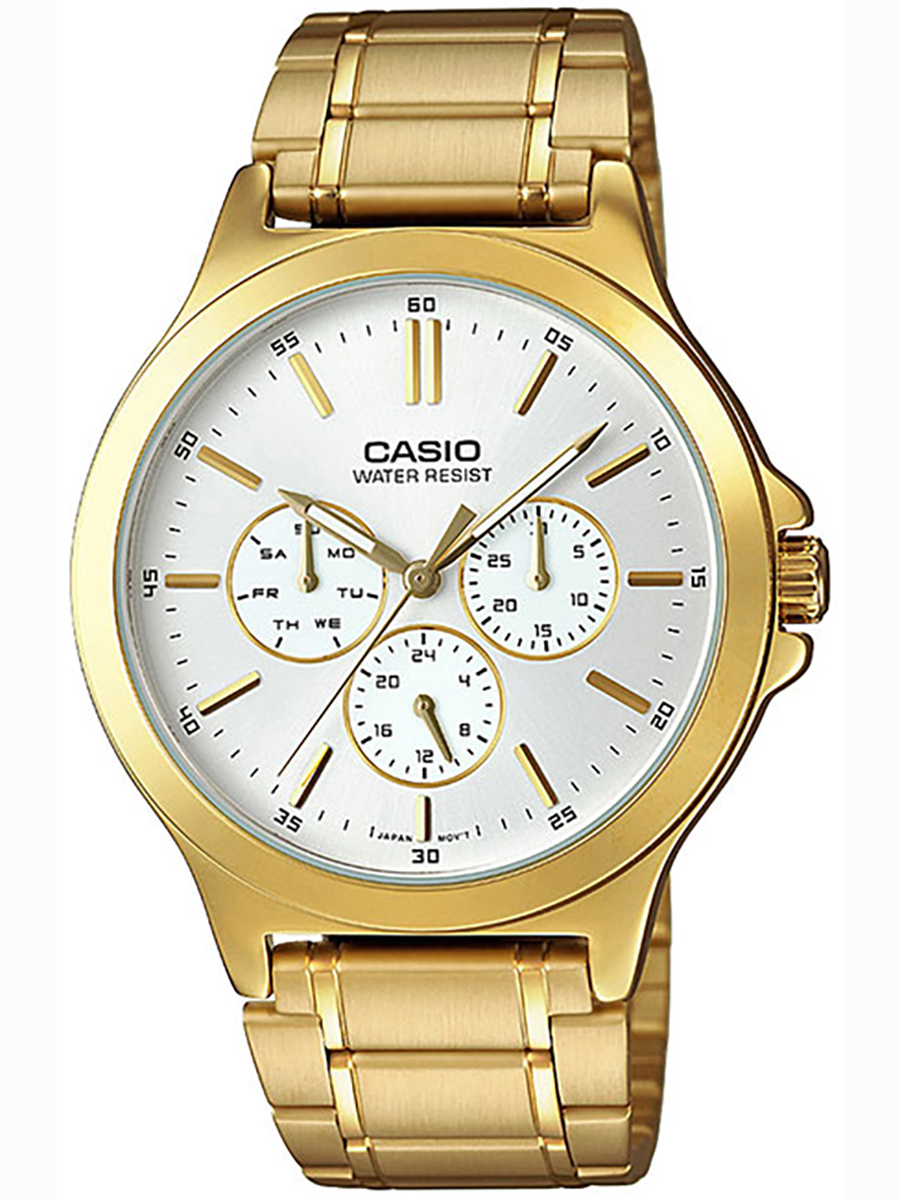 фото Наручные часы мужские casio mtp-v300g-7a