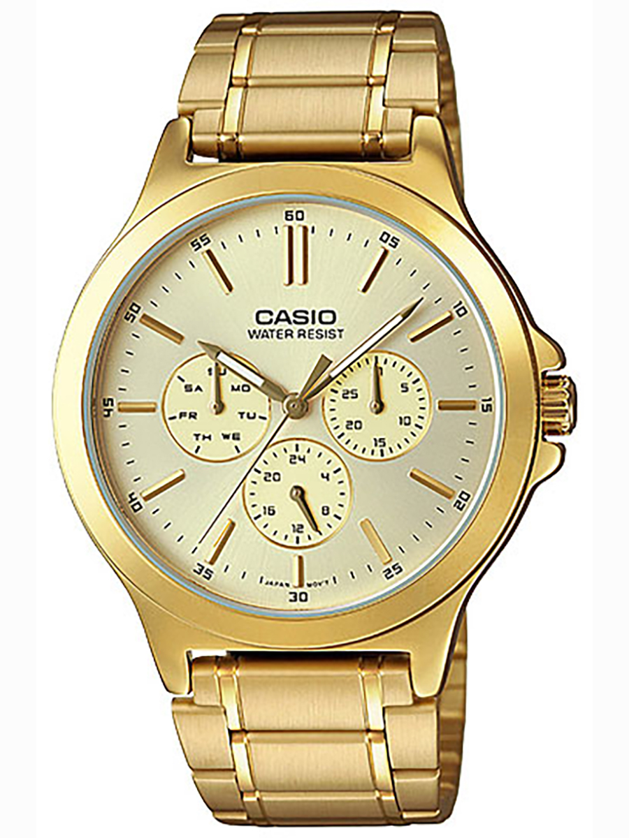 фото Наручные часы мужские casio mtp-v300g-9a