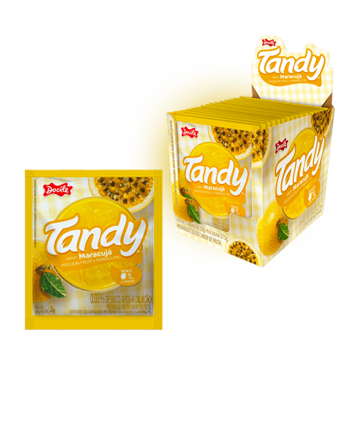 

Напиток растворимый Docile Tandy Маракуйя 25 гр Упаковка 15 шт