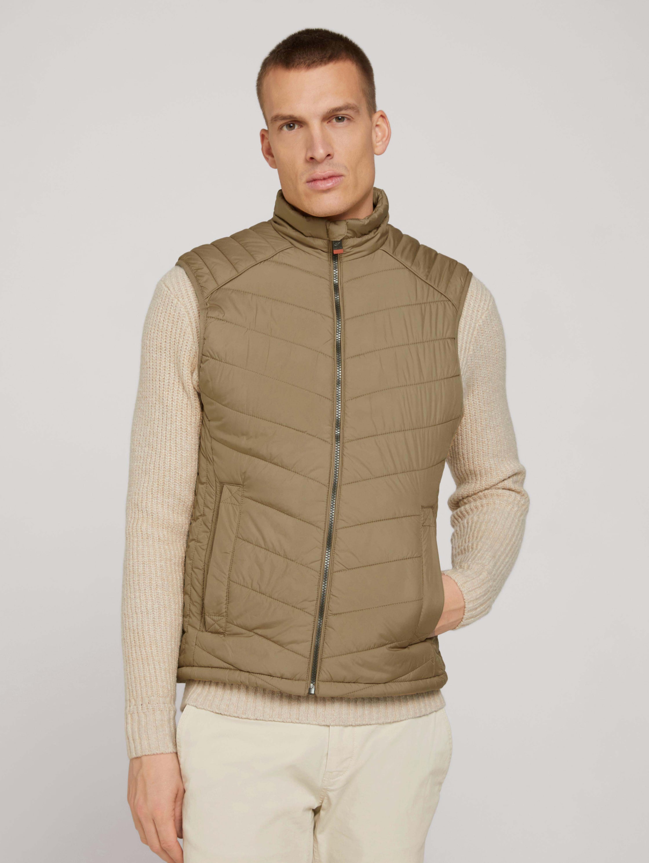 

Утепленный жилет мужской TOM TAILOR 1029158 коричневый XL, 1029158
