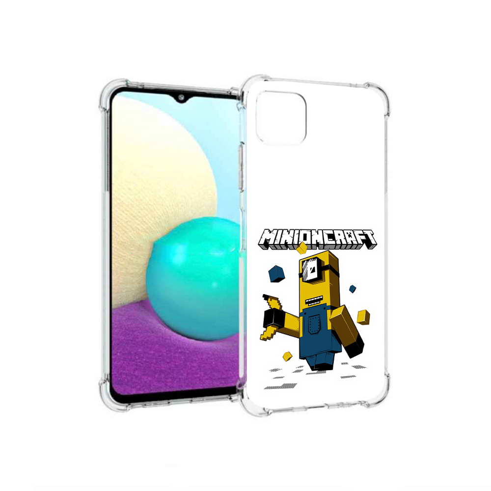 

Чехол MyPads Tocco для Samsung Galaxy A22 миньон, Прозрачный, Tocco