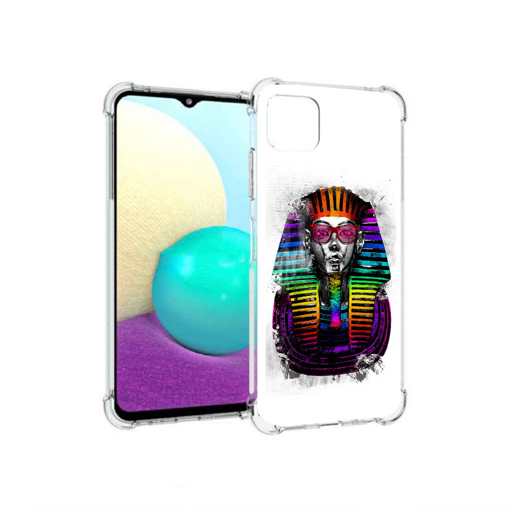 

Чехол MyPads Tocco для Samsung Galaxy A22 модная богиня, Прозрачный, Tocco